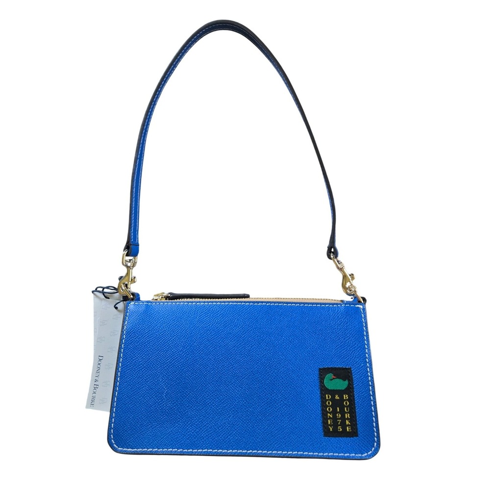 Dooney & Bourke Demi 20 Crossbody Women Sm French Blu New Pebble Grain Leather